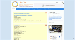 Desktop Screenshot of leadd.interfaithalliance.org